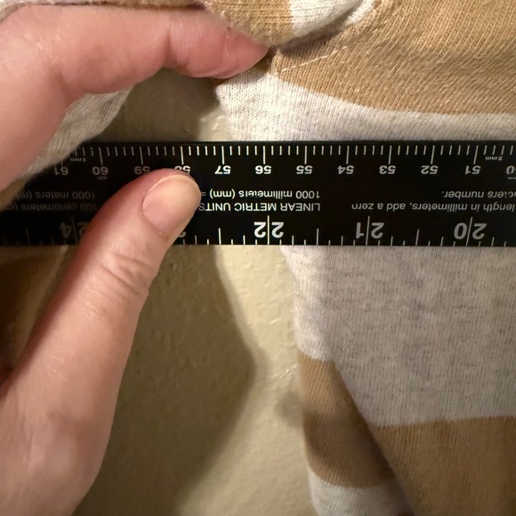 American Eagle Outfitters Mens Rugby Shirt Long Sleeve Stripe Classic Fit L - Picture 8 of 9